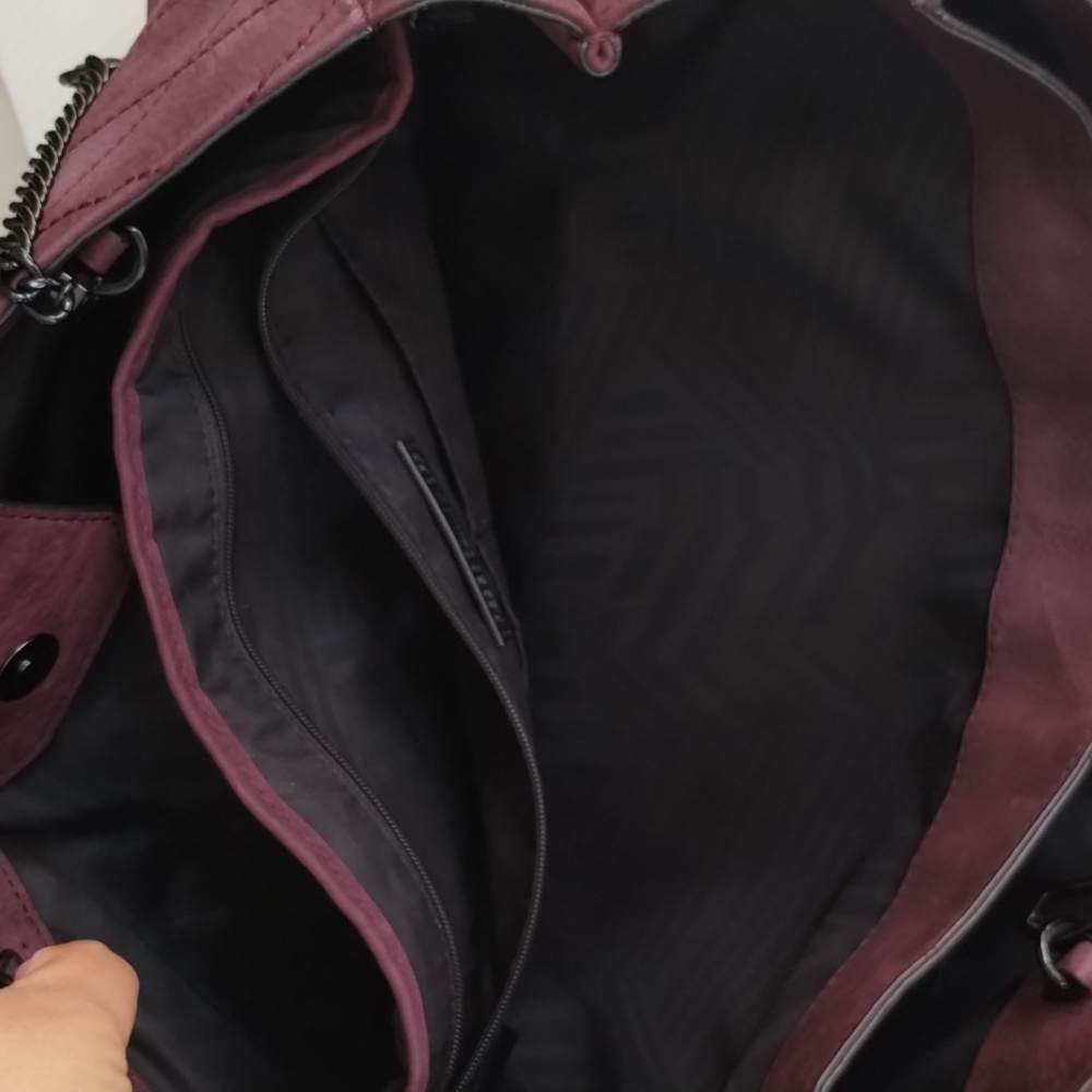 Rebecca Minkoff Burgundy Shoulder Bag - Picture 10 of 16